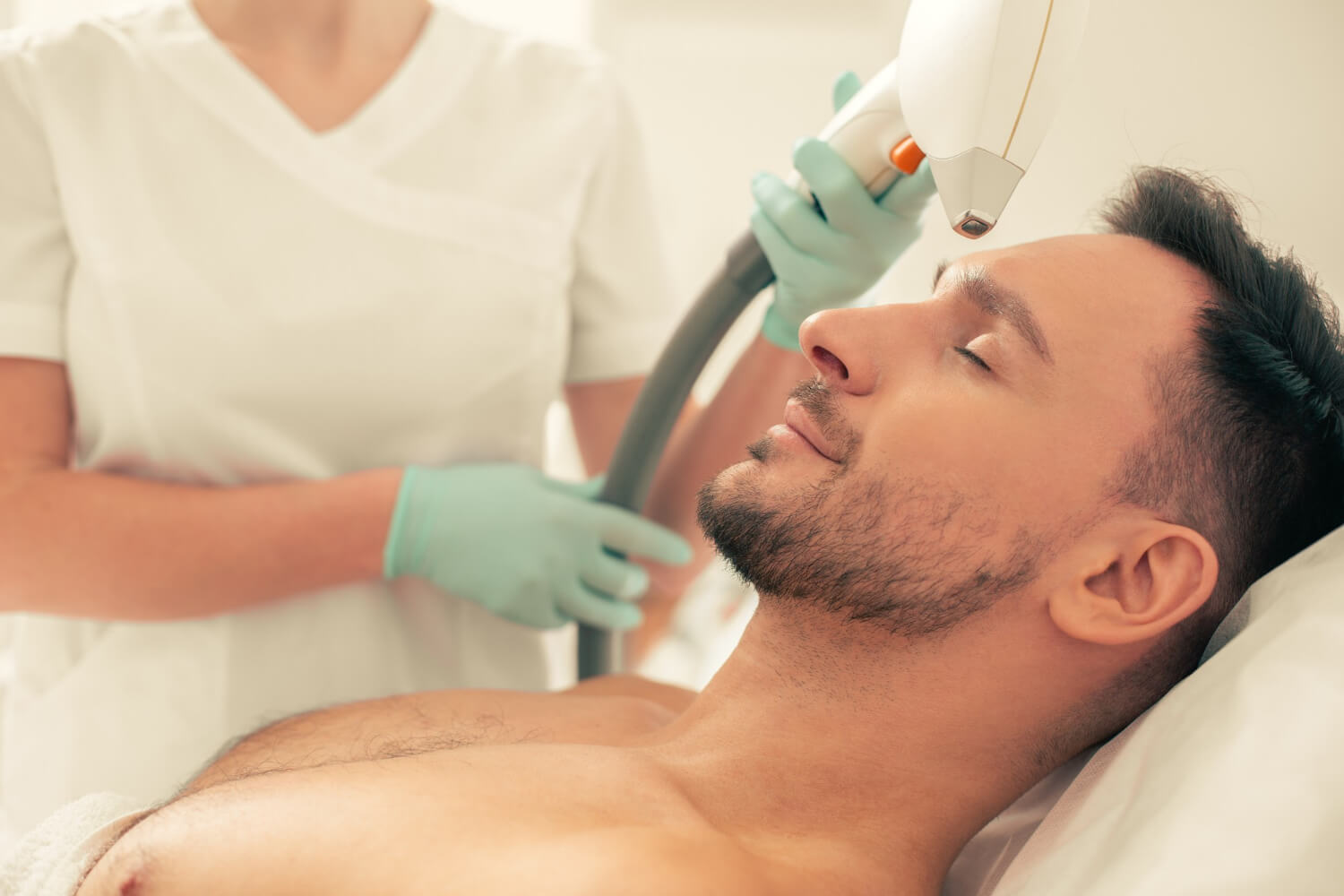 Depilação a laser masculino make vantagens